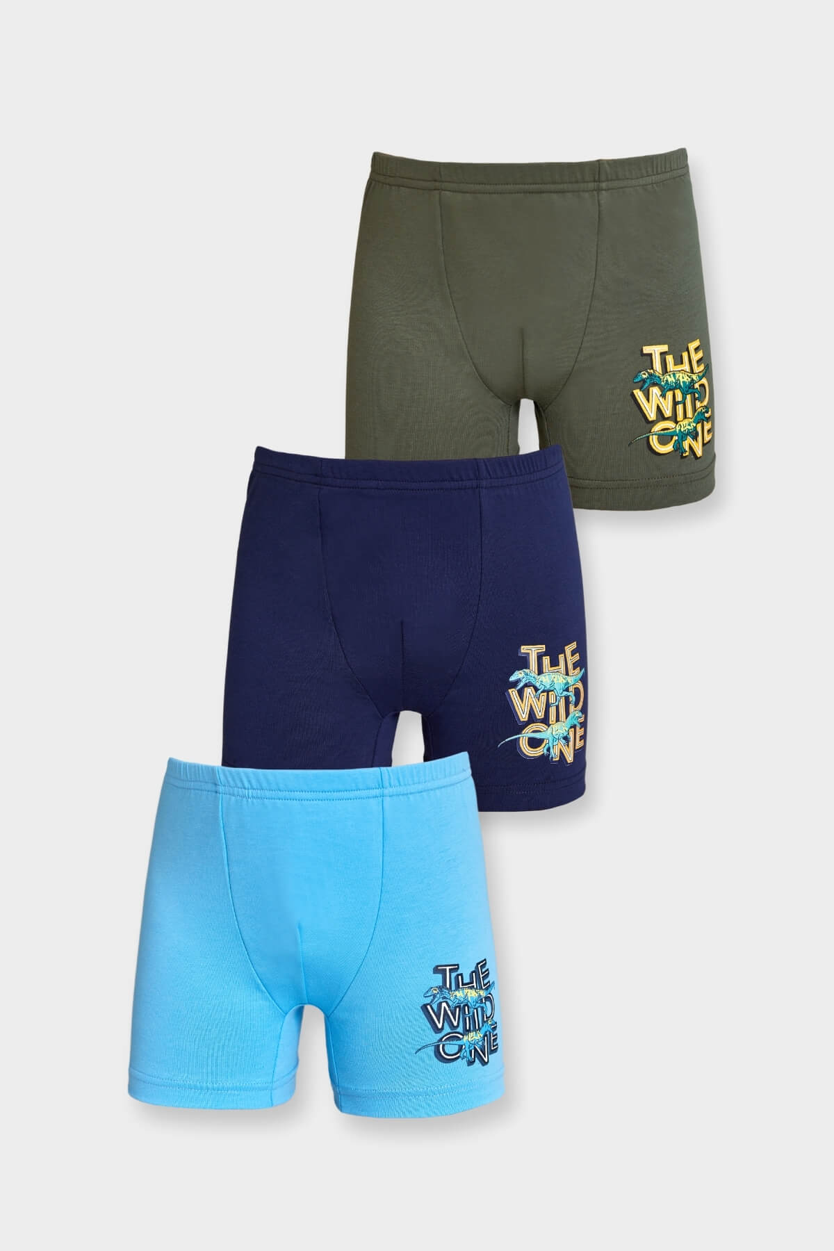 3er Set Bequeme Jungen-Boxershorts aus Baumwolle – für jedes Alter geeignet
