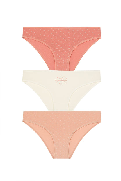 Damen-Slip-Set im 3er-Pack – weich, dezent, bequem für den Alltag