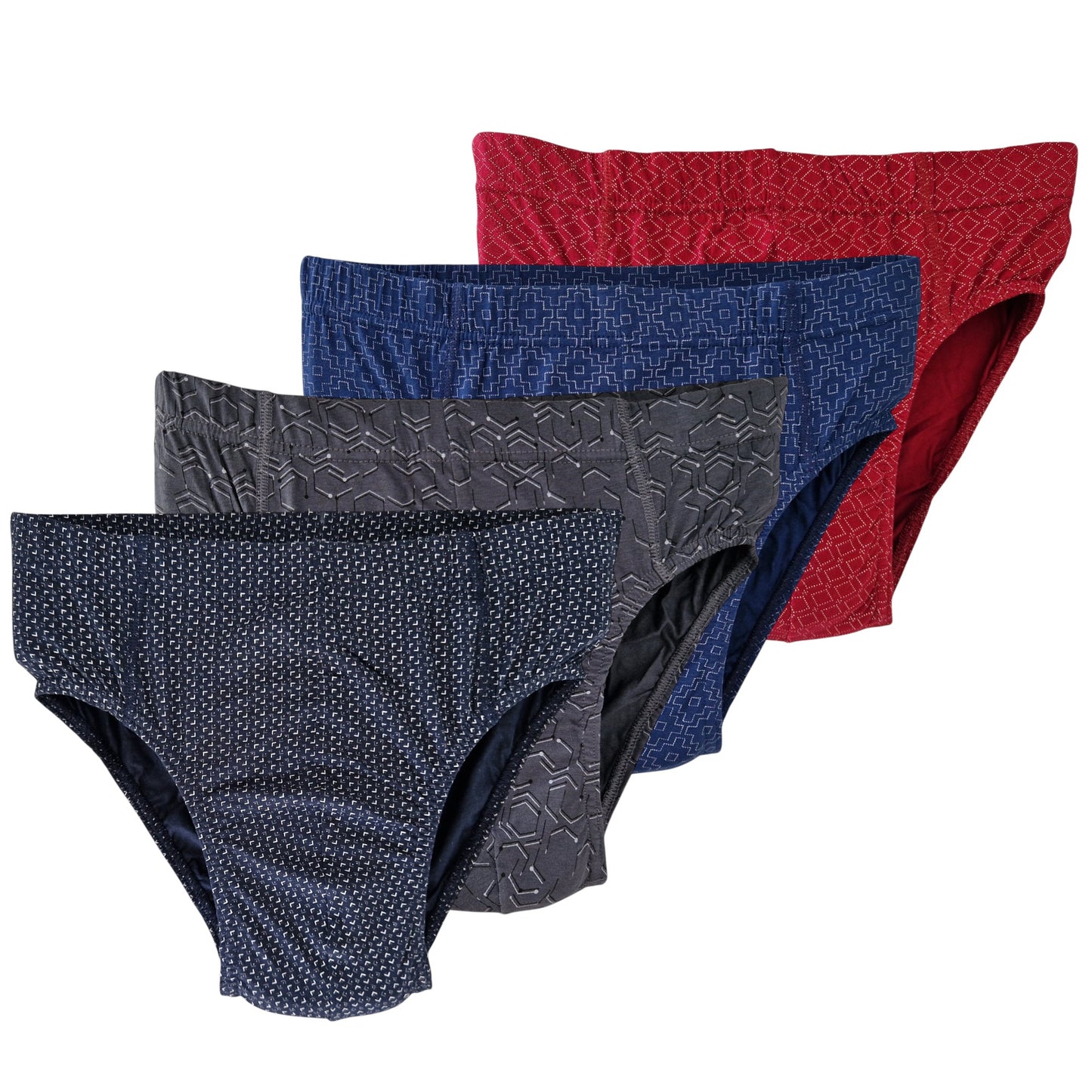 9er Pack Herren Slips Unterhosen Baumwolle Slip Farbmix Premium Qualität Größe S bis XXL