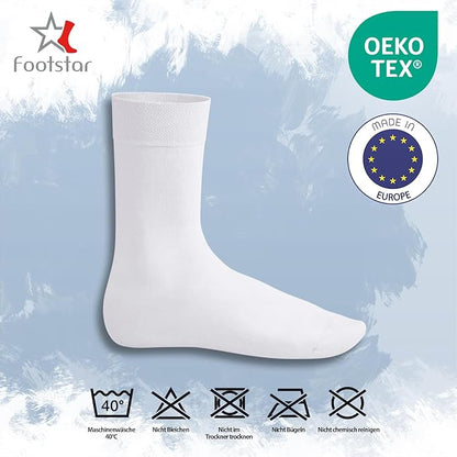 Damen und Herren Socken mit Baumwolle Basic Socken - 10 PAAR