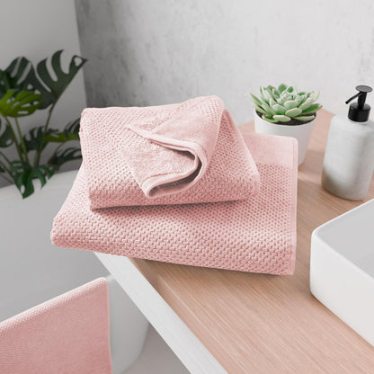 Handtücher Set aus 100% Baumwolle, saugstark und weich - 2X Badetuch (70x140 cm) 4X Handtuch (50x100cm) 4X Gästetuch (30x50 cm) 2X Waschlappen (16x21 cm) - 12.TLG