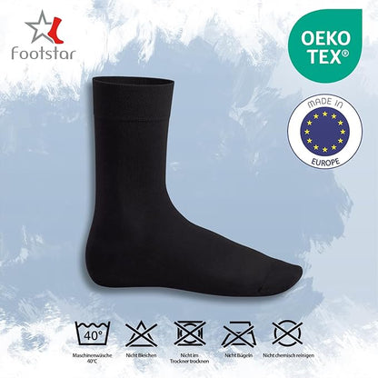 Damen und Herren Socken mit Baumwolle Basic Socken - 10 PAAR