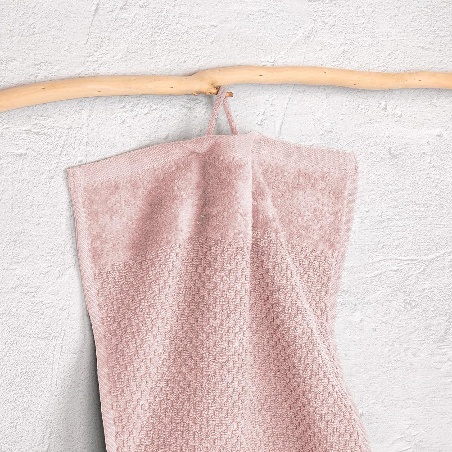 Handtücher Set aus 100% Baumwolle, saugstark und weich - 2X Badetuch (70x140 cm) 4X Handtuch (50x100cm) 4X Gästetuch (30x50 cm) 2X Waschlappen (16x21 cm) - 12.TLG