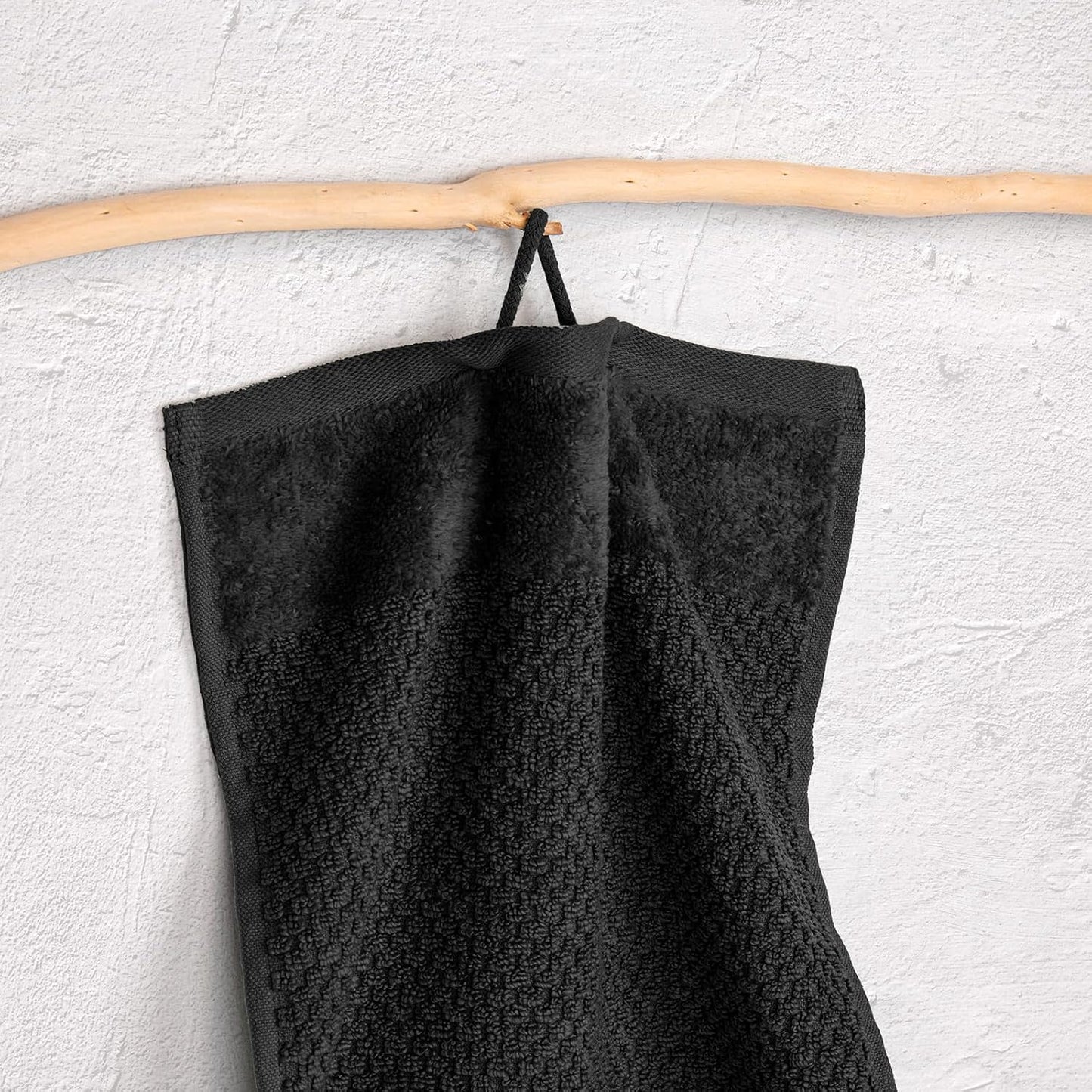 Handtücher Set aus 100% Baumwolle, saugstark und weich - 2X Badetuch (70x140 cm) 4X Handtuch (50x100cm) 4X Gästetuch (30x50 cm) 2X Waschlappen (16x21 cm) - 12.TLG