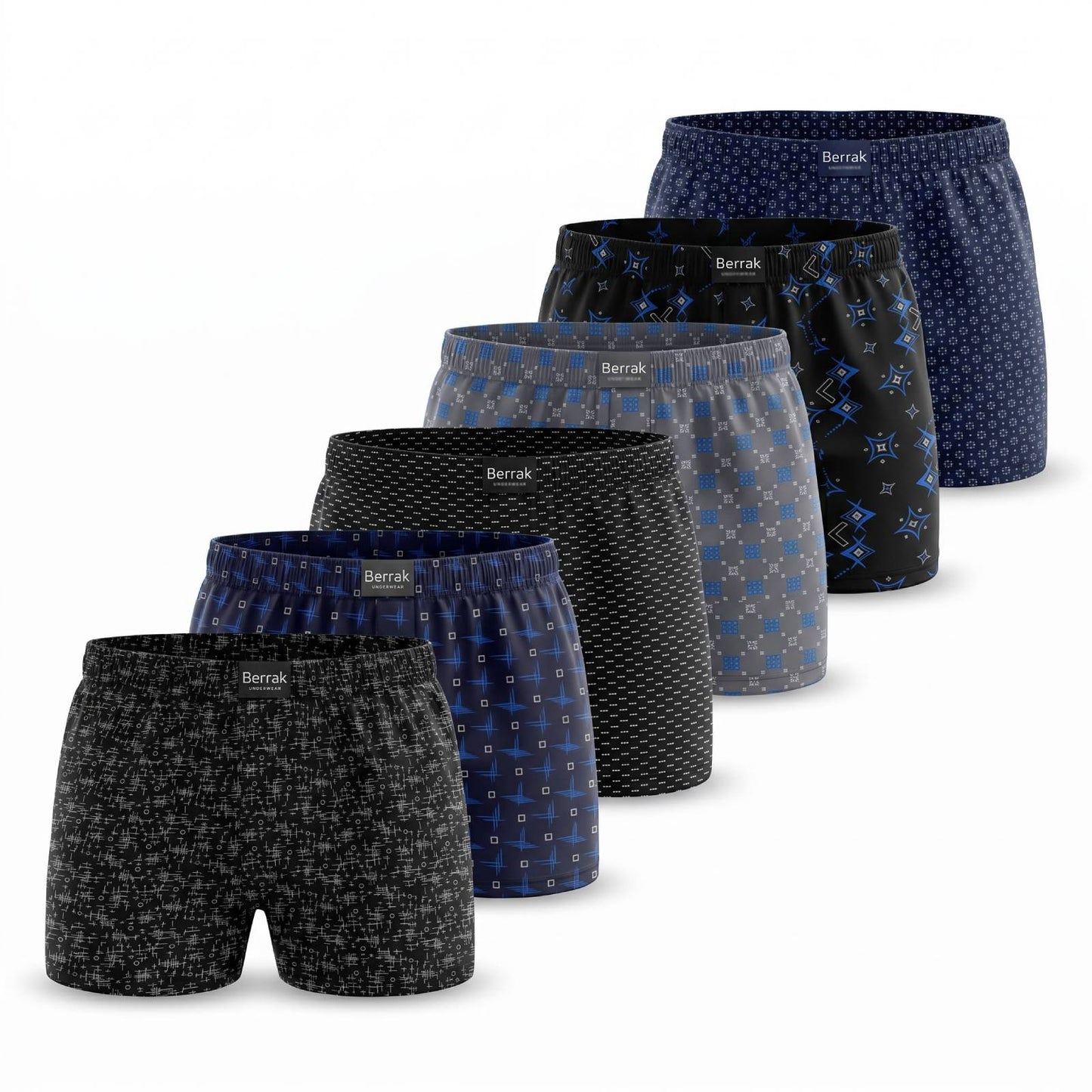 8er Pack Boxershorts Herren Unterhosen S-3XL Premium Qualität