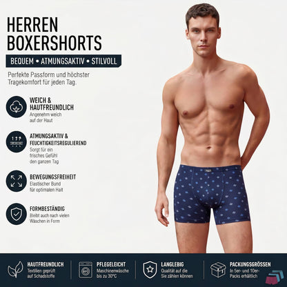 5er Pack Boxershorts Herren Unterhosen Gr. S-3XL Premium Qualität