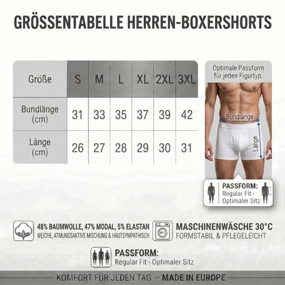 5er Pack Boxershorts Herren Unterhosen Gr. S-3XL Premium Qualität