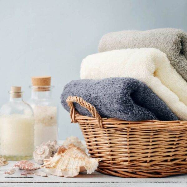 Handtücher 100% Baumwolle, saugstark und weich - 6 Stück 50×90